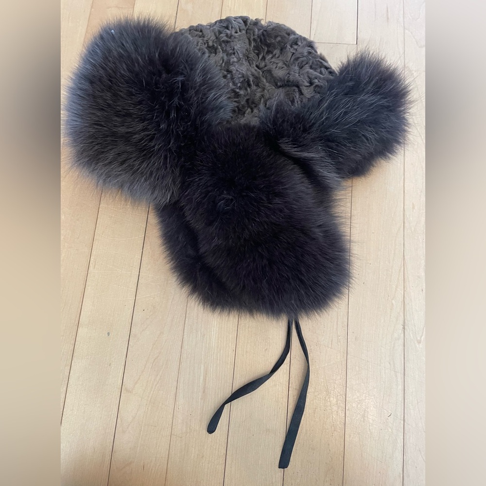 Otter fur vintage hat rare